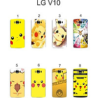 Ốp lưng cho LG V10 dẻo in hình Pikachu