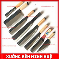 Bộ dao nhà bếp 8 mon dao tông cán sắt , độ bén và độ bền cao
