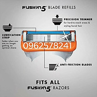 Combo 5 hộp 8 lưỡi dao cạo râu 5+ 1 Nhật Bản