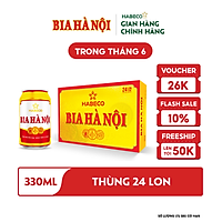 Bia Hà Nội - Thùng 24 lon 330ml