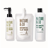 Bộ chăm sóc da mặt dầu mụn và khô ráp Kosé Nature & Co Botancial
