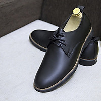 Giày Tây Nam Buộc Dây Da Bò Cao Cấp 2-BH