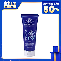 Sữa rửa mặt Ý Dĩ Hatomugi 130g Nội địa Nhật Bản ngừa mụn dưỡng ẩm và làm sáng da
