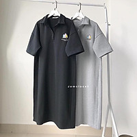 Váy polo nữ dáng suông freesize dưới 58kg