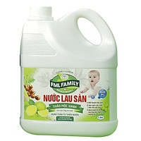 NƯỚC LAU SÀN - Cảm giác thơm mát- Thảo mộc xanh FML FAMILY (Bình 1,6 lít)