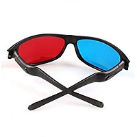 Plasma TV Movie Dimensional Anaglyph Framed 3D Vision Game Red & Blue Glasses NEW