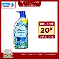 Dầu Gội Head & Shoulders Sub-Zero Băng Lạnh 0 Độ 800ml - Mát lạnh như băng - Thổi bay gàu ngứa