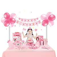 Đèn 3D Trang Trí Sinh Nhật Công Chúa Happy Kibu
