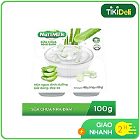 Lốc 4 hộp NutiMilk Sữa chua Nha Đam 100g/hộp