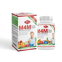 M4m multi vitamin for men bổ sung vitamin và khoáng chất cho nam giới