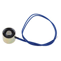 DC 24V 5.5LB Electric Lifting Magnet Electromagnet Solenoid Lift Holding