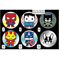 Decal Logo nắp bình xăng Vario Airblade Vision Sh các đời