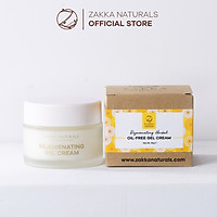 Gel Dưỡng B5 Phục Hồi, Tái Tạo Da Lành Tính - Rejuvenating Herbal Oil Free Gel Cream 30g - Zakka Naturals