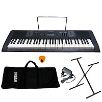 Bộ Đàn Organ Kurtzman K150 - 61 Phím cảm ứng lực - Đàn, Chân, Bao, Nguồn - Kèm Móng Gẩy DreamMaker
