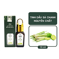 Tinh dầu Sả chanh nguyên chất Mộc Nhiên Hương 10ml/ 50ml/ 100ml/ Lọ treo tinh dầu - Đuổi muỗi, côn trùng - Tập trung tinh thần làm việc, lái xe, học hành - Hương thơm thư giãn.