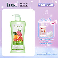 Dầu gội Fresh Giảm gãy rụng chiết xuất Bưởi hồng ngọc 650g