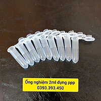 Ống nghiệm 2ml đựng ppp trong quá trình làm prp