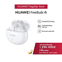 Tai Nghe Không Dây Huawei FreeBuds 4i | Chống Ồn Chủ Động | 10 Giờ Phát Nhạc Liên Tục | Âm Thanh Chân Thật | Hàng Phân Phối Chính Hãng