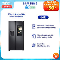 Tủ lạnh Samsung Inverter 595 lít RS64T5F01B4/SV - Chỉ giao HCM