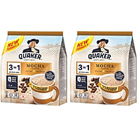 Combo 2 Túi Thức uống yến mạch Quaker 3in1
