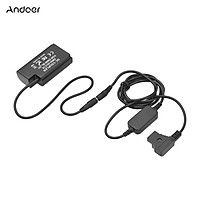 Andoer D-tap to DMW-BLJ31 Dummy Battery DMW-DCC16 DC Coupler Battery Replacement for Panasonic Lumix S1 S1M S1R S1RM S1H