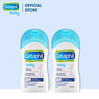 [GIFT] Combo 2 Sữa tắm gội dịu nhẹ cho bé Cetaphil Baby Wash & Shampoo with Organic Calendula 50ml