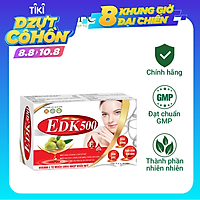 Viên Uống Bổ Sung Vitamin E EDK500 - Giúp Tăng Cường Chống Oxy Hóa, Trẻ Hóa Và Làm Đẹp Da