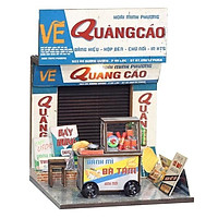 Mô Hình Gỗ DIY Thế Giới Tí Hon - Xe Bánh Mì - AD02