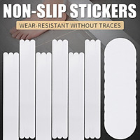 10*10CM PEVA Anti Skid Non Slip Strip Stickers White Safety Tape Bathroom Shower Floor