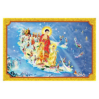 Tranh Phật Giáo Tây Phương Tiếp Dân 585
