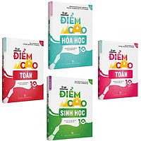 Sách - Combo Bí quyết chinh phục điểm cao 10 - Toán Hóa Sinh - Tập 1 + Tập 2
