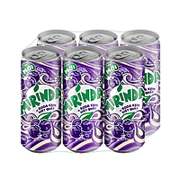 Lô 6 lon Nước ngọt Mirinda Soda Kem việt quất 320ml - 32584
