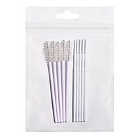 Disposable Eyelash Brush Mascara Wands Eyebrow Spoolie Brush Cosmetic Brush Kit