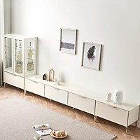 Bộ Kệ TV Shine White A+C+D Jang In 1003800001-01