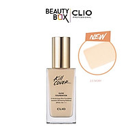 Kem Nền Bóng Mượt CLIO KILL COVER GLOW FOUNDATION SPF50+ PA++++ 38g