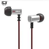 KZ ED9 Super Bowl Tuning Nozzles Earphone In Ear Monitors HiFi Stereo Earbuds With Microphone Noise Cancelling Sport Earphones Headset Dynamic Earbuds For Mobile Phone MP4 MP3 Player