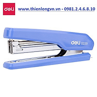 Dập ghim số 10 Deli - 0229 màu xanh