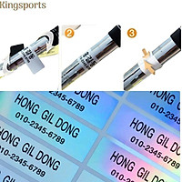 Bộ 16 Miếng Nhãn Dán Gậy Golf Name Sticker In Thông Tin Cá Nhân Giúp Đánh Dấu Gậy Golf Đồ Dùng Cá Nhân Tránh Thất Lạc