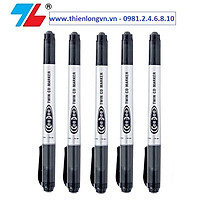 Combo 5 cây bút lông dầu Ceedee Thiên Long; PM-04 mực đen