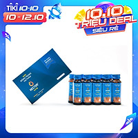 Hộp 10 Chai Nước Đông Trùng Hạ Thảo Hector Sâm, Uống Trực Tiếp, Giúp Tăng Sức Đề Kháng, Tăng Cường Sinh Lý Nam Nữ, Tăng Tiết Sữa Cho Mẹ, Bảo Vệ Chức Năng Gan Thận (50ml/chai), Nam, Nữ, Người Lớn Tuổi Đều Dùng Được.