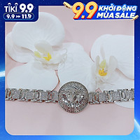 (ẢNH THẬT) Vòng tay nữ bạc 925 xi bạch kim (MSP: VT170700)