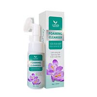 Sữa Rửa Mặt Kiềm Dầu Sạch Nhờn Giảm Mụn Lenis chiết xuất nhụy hoa nghệ tây Foaming Cleanser