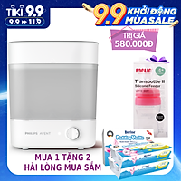 Máy tiệt trùng bình sữa 3 trong 1 Philips Avent Starlight SCF291/00