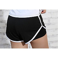 Set Đồ tập gym nữ yoga gồm quần đùi 2 lớp áo thun tập 2 mảnh cao cấp co giãn, thấm hút mồ hôi tôn - EvaSport_vn