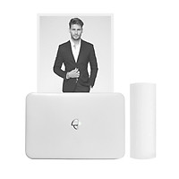 Poooli L3 300dpi Portable Thermal Printer 57.5mm/79.5mm/110mm Paper Width BT Wireless Photo Printer Grayscale Mode
