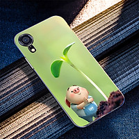Ốp điện thoại dành cho máy iPhone X/XS - Heo con ngắm cây nhỏ MS FUNN0027