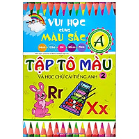 Tập Tô Màu Và Học Chữ Cái Tiếng Anh 2