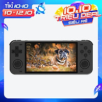 Powkiddy RGB10 MAX 5 Inch Video Game Console Handheld Game Players Double 3D Rocker 64GB TF Card Built in 22000 Games