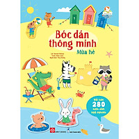 Sách Bóc Dán Thông Minh Sticker Cho Bé 3- 8 tuổi