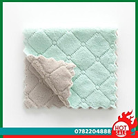 Combo Bộ Găng Tay Cao Su Rửa Bát, Giặt Giũ, Vệ Sinh + Sét 5 Khăn Lau Bếp, Bát Đĩa Chống Thấm Dầu Mỡ - Muran - CH Hương Thị Miễn Phí Vận Chuyển